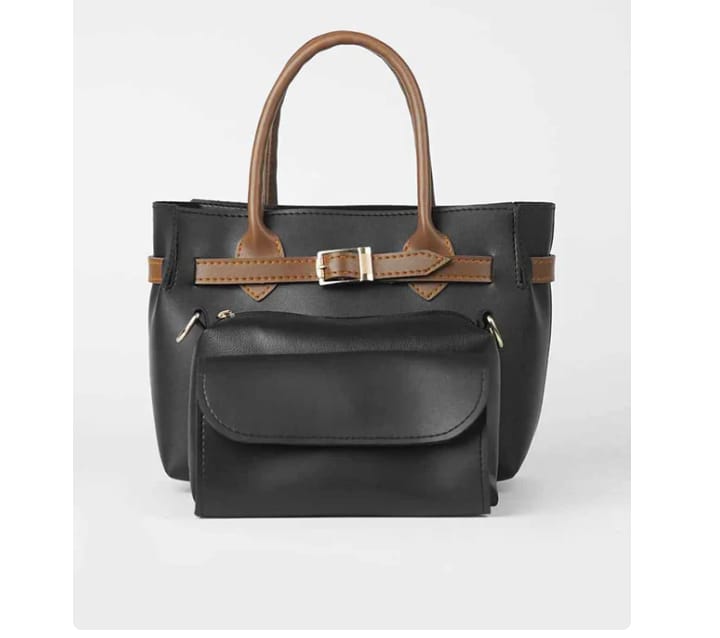 Modern Charm 3-Piece Handbag Set – Deep Edition